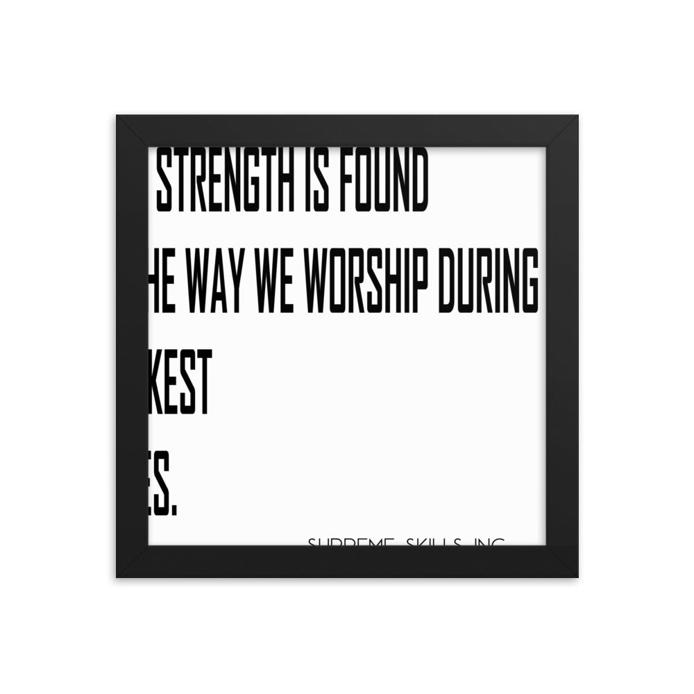 WORSHIP