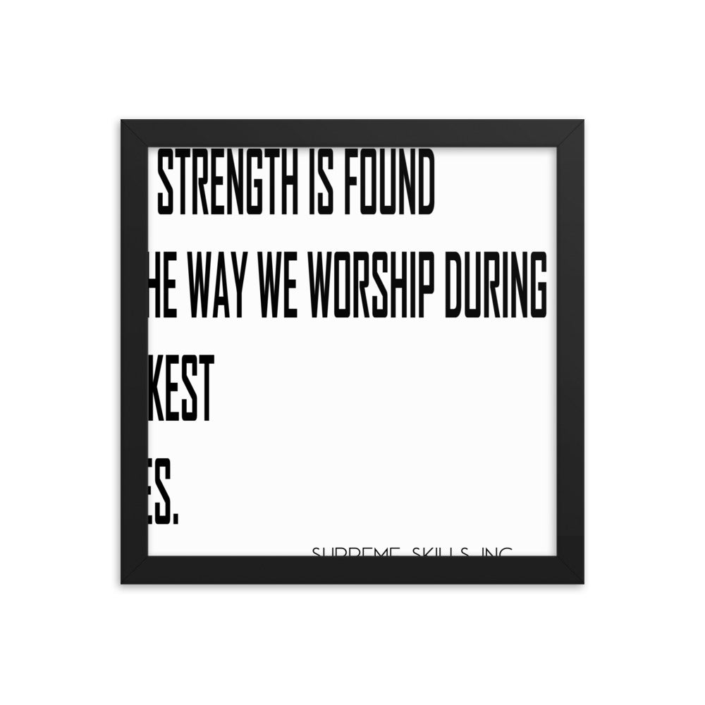 WORSHIP