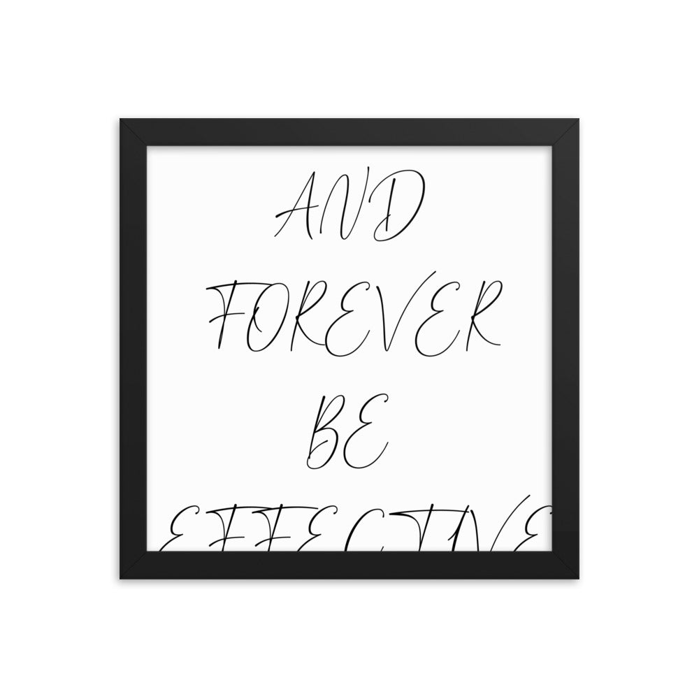 TODAY AND FOREVER