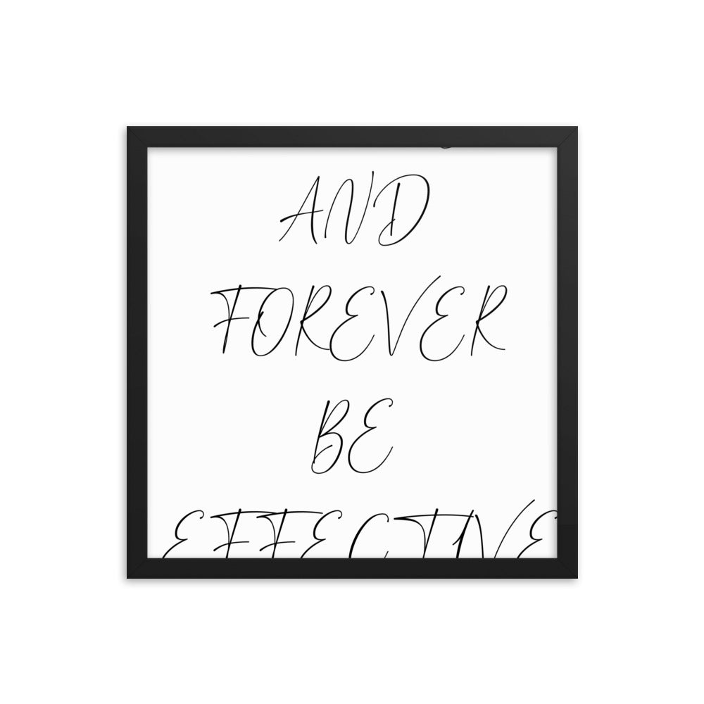 TODAY AND FOREVER