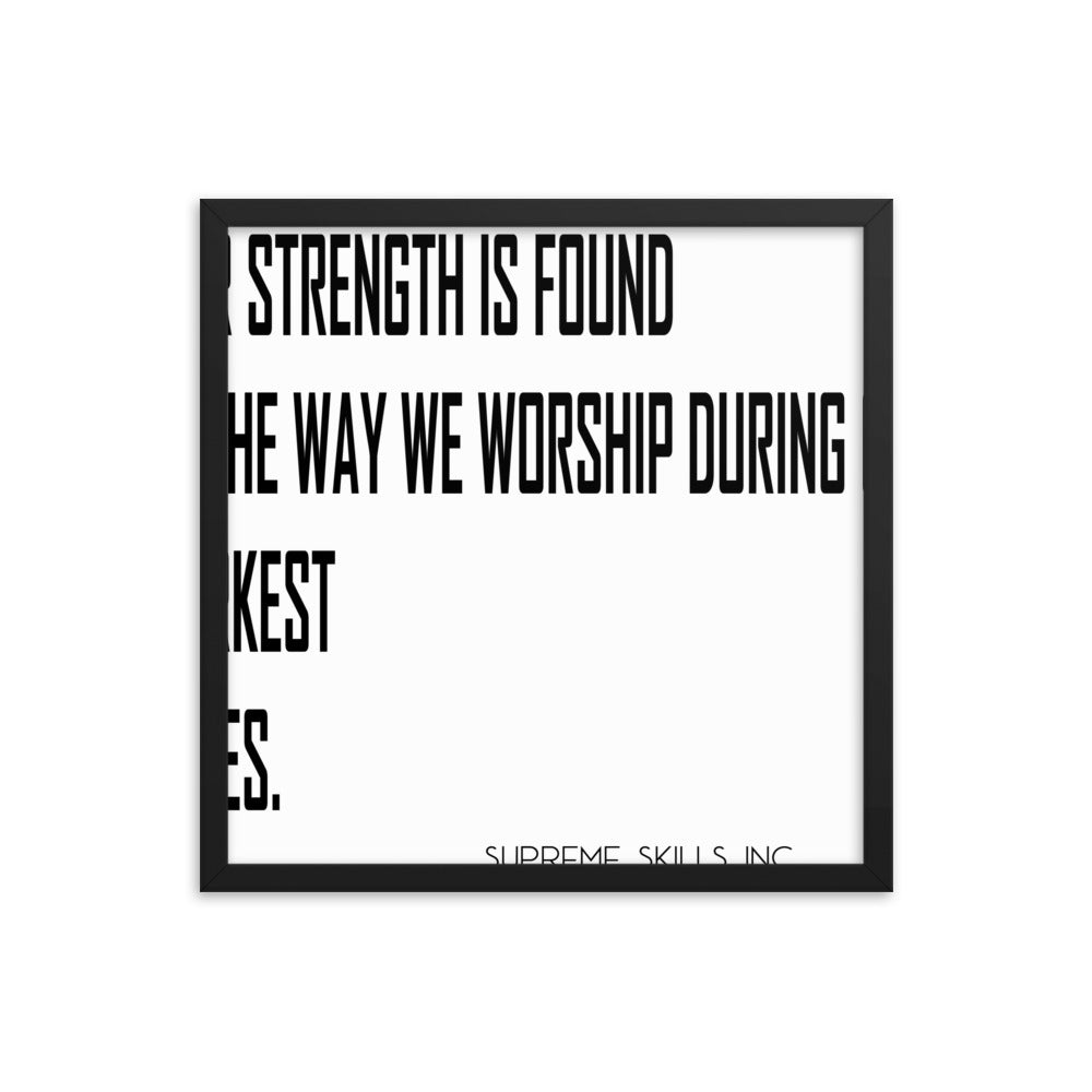 WORSHIP