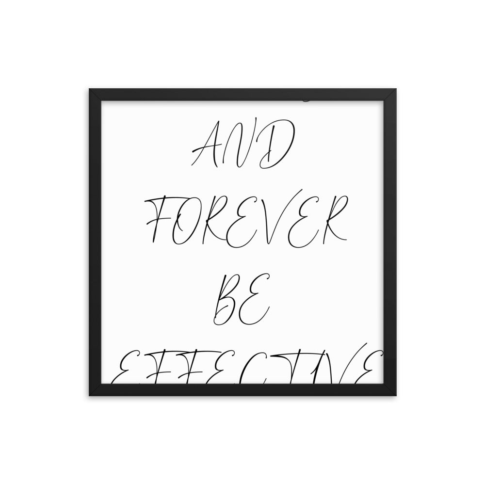 TODAY AND FOREVER