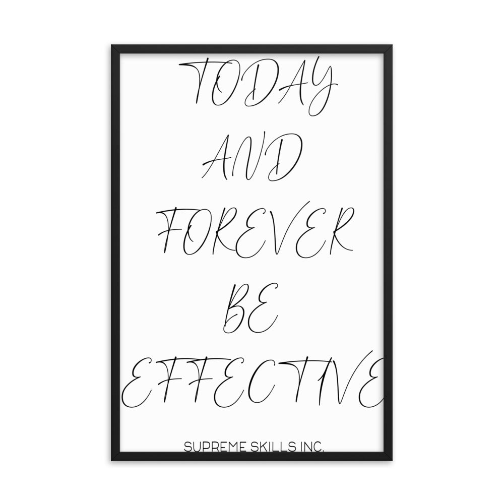 TODAY AND FOREVER