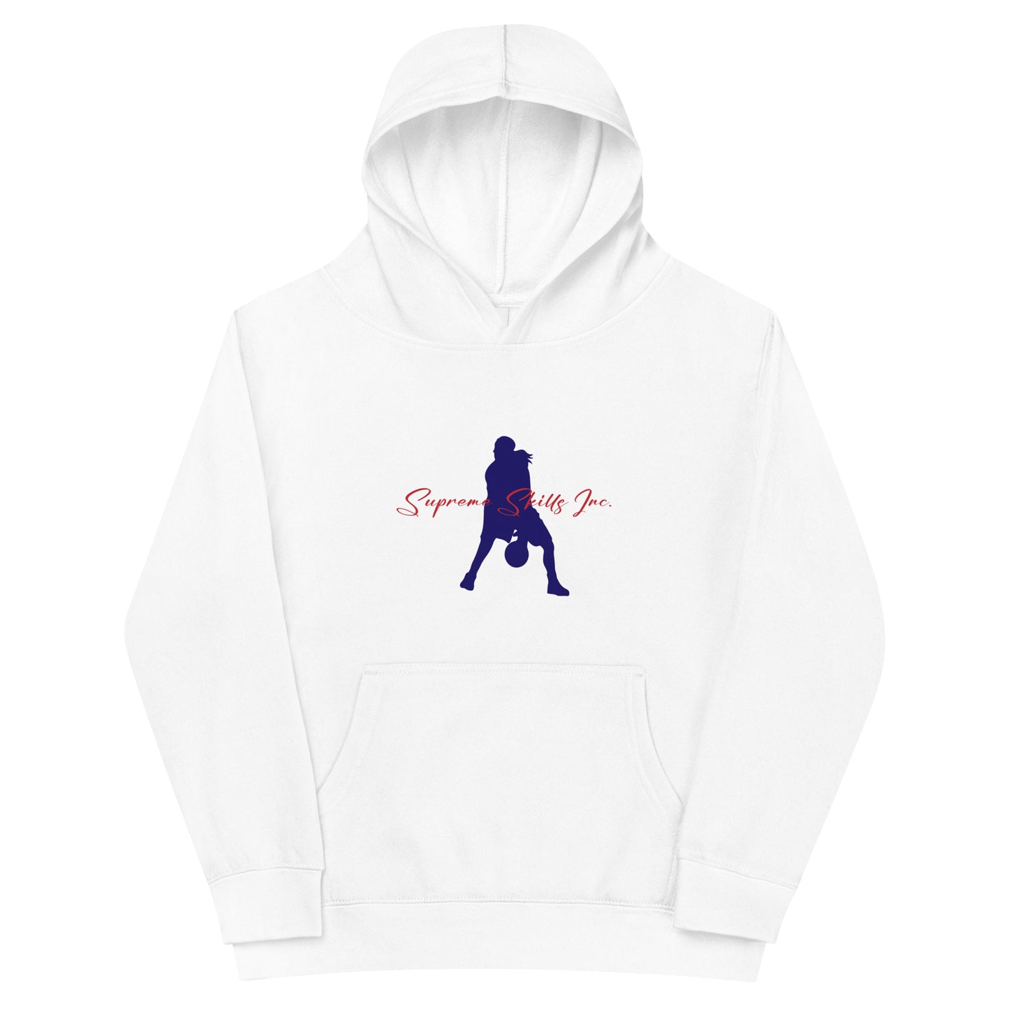 Kids "Lady Guard 2" fleece white hoodie