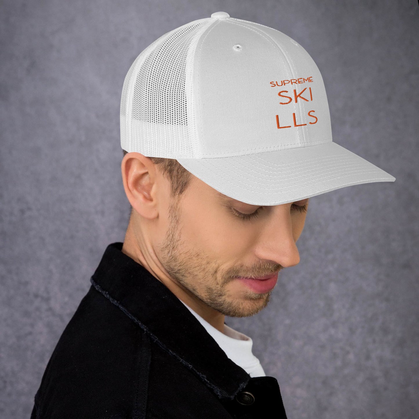 TRUCKER BLK/ORG