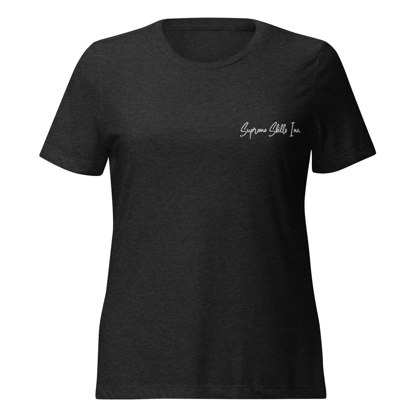 "Dark Grey" Women’s relaxed tri-blend t-shirt