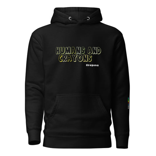 "HUMANS AND CRAYONS" Hoodie