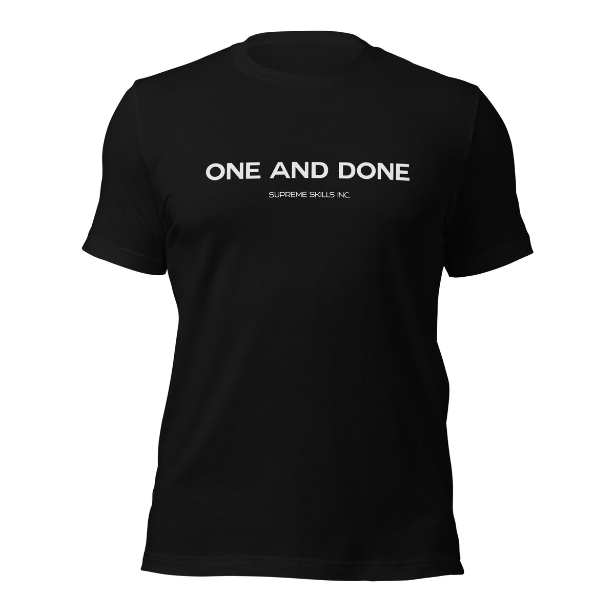"ONE AND DONE"
