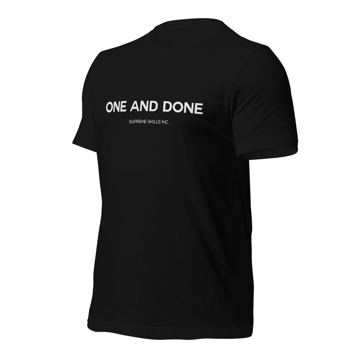 "ONE AND DONE"