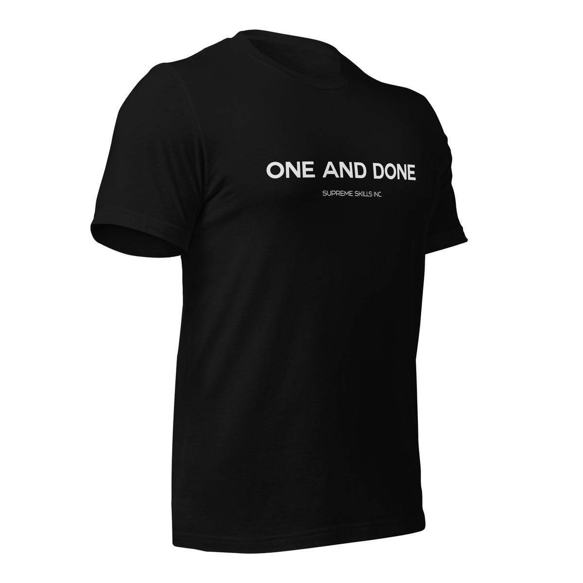 "ONE AND DONE"