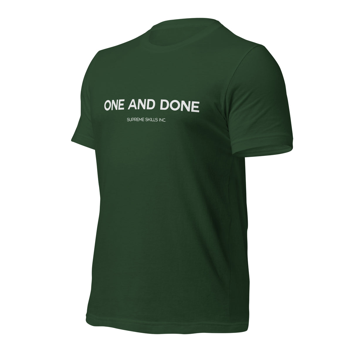 "ONE AND DONE"