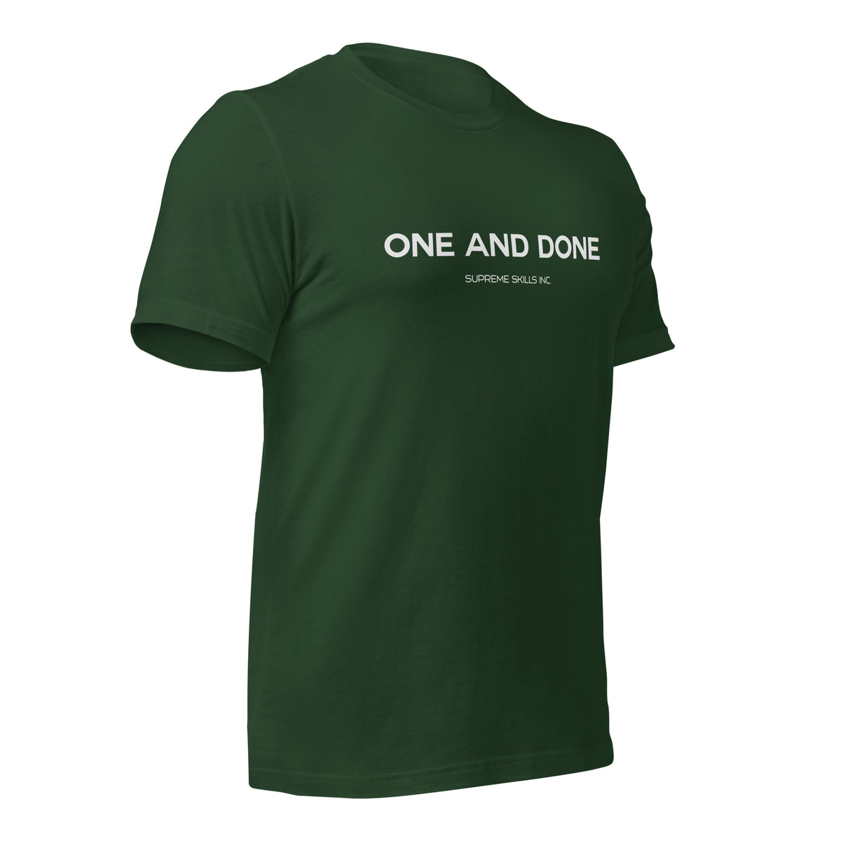 "ONE AND DONE"