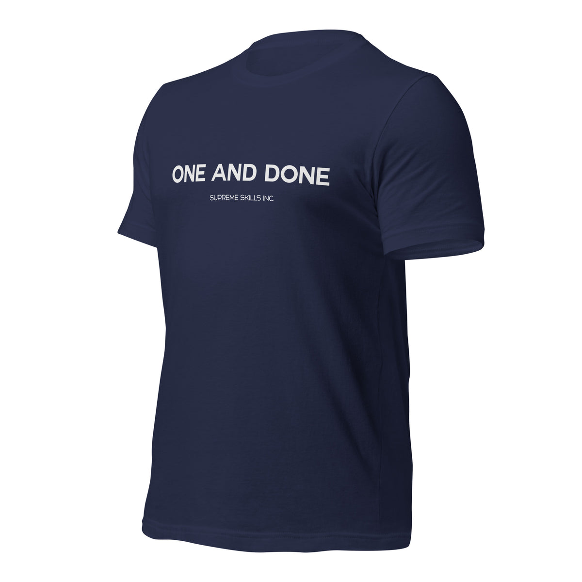 "ONE AND DONE"