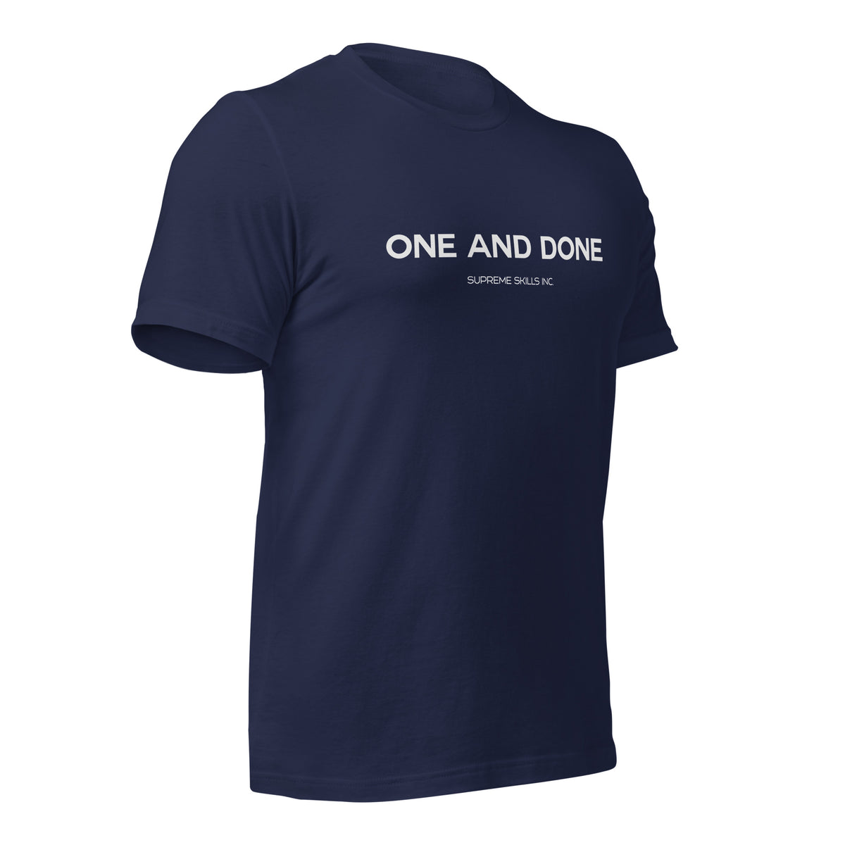 "ONE AND DONE"