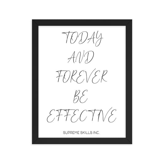 TODAY AND FOREVER