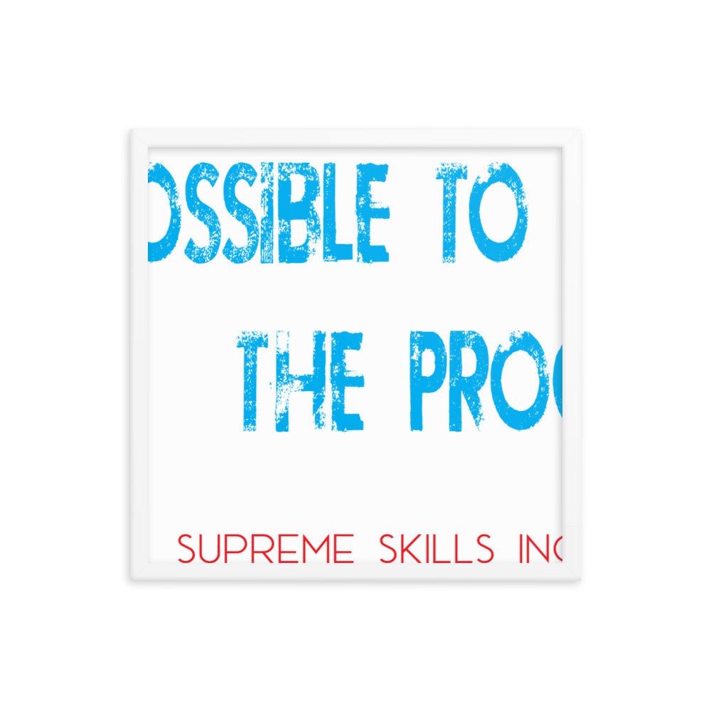 POSSIBLE TO CERTAIN
