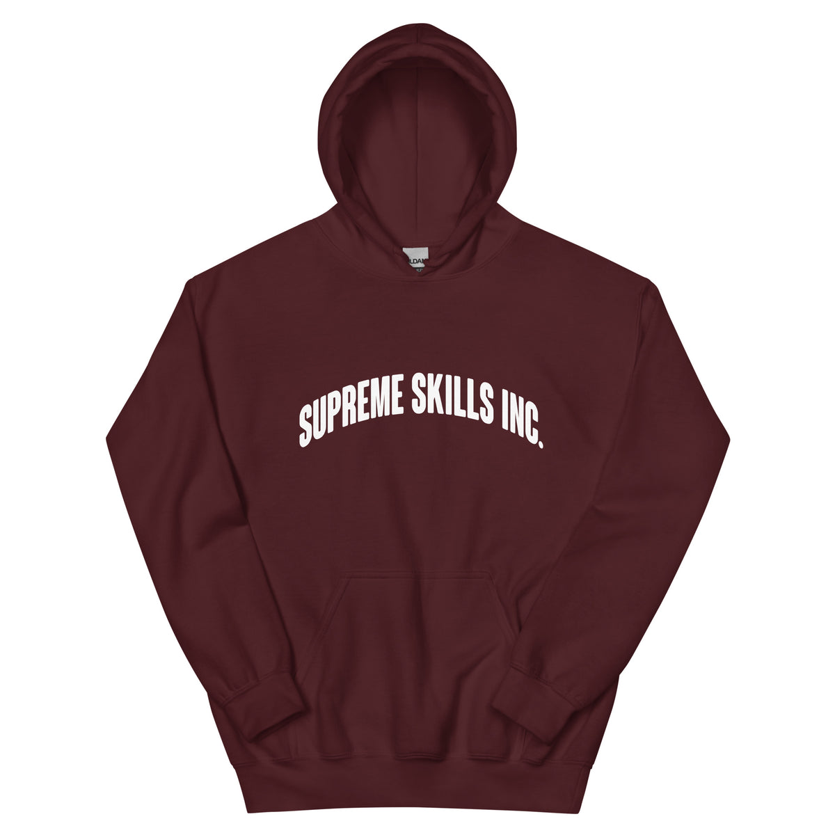 "Title in White" Hoodie
