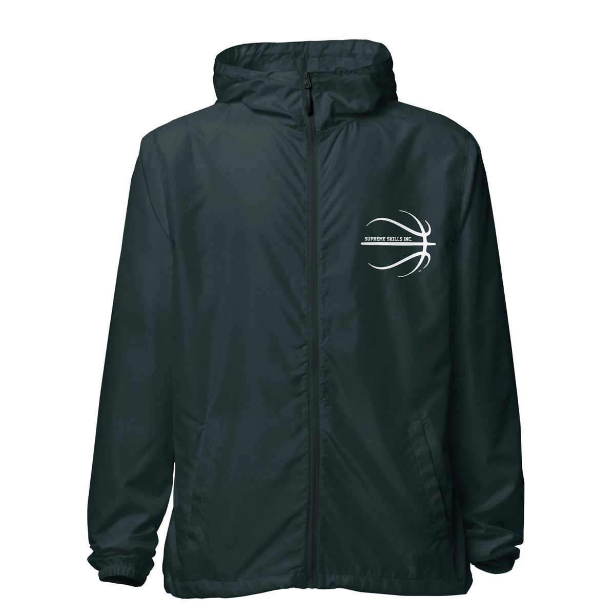 "THE LEAGUE" zip up windbreaker