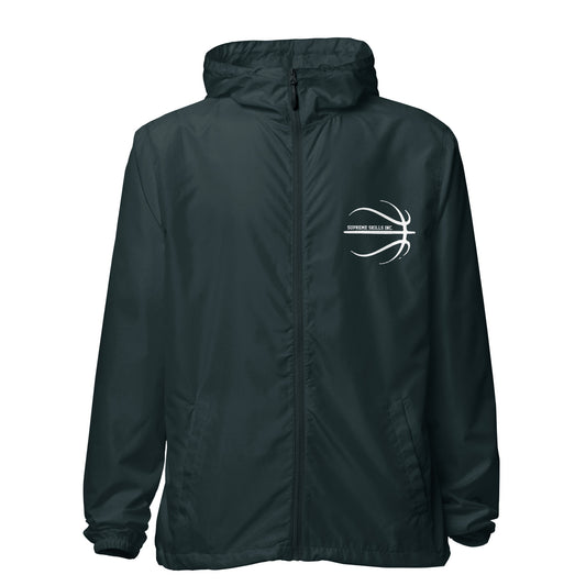 "THE LEAGUE" zip up windbreaker