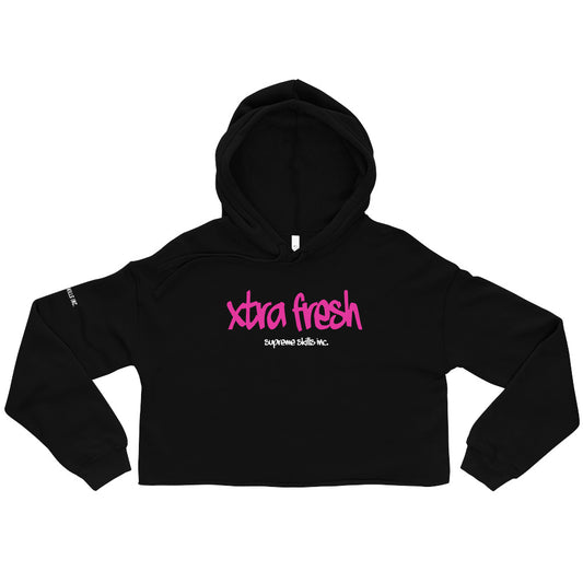 XTRA FRESH Crop Hoodie