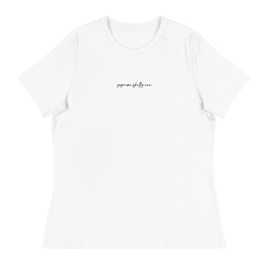 EMBROIDERED COMPANY T FOR HER