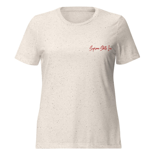 "Oatmeal Cookie" Women’s relaxed tri-blend t-shirt