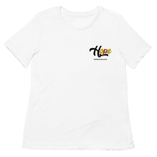 HOPE-1 Women’s relaxed tri-blend t-shirt