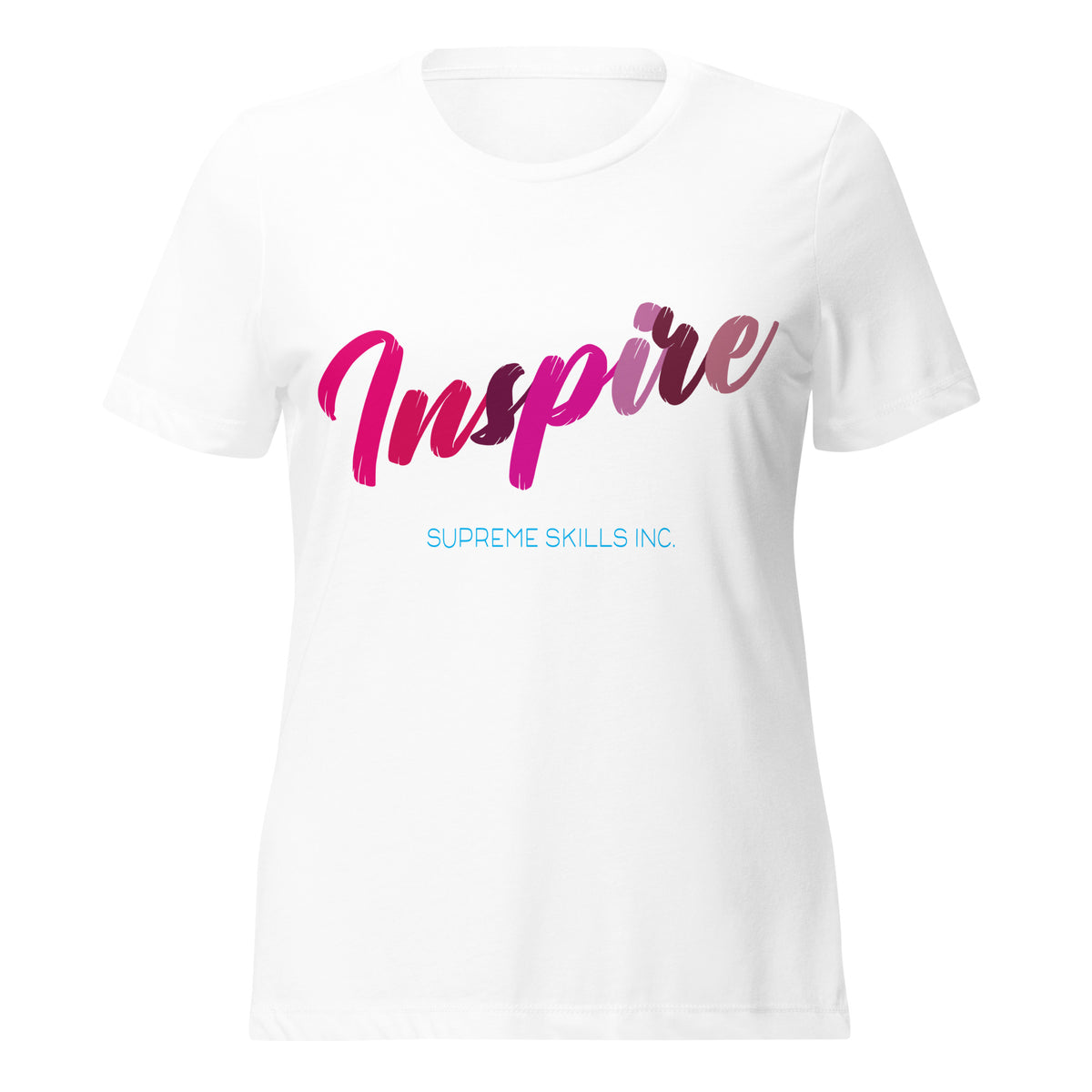 "Inspire" Women’s relaxed tri-blend t-shirt