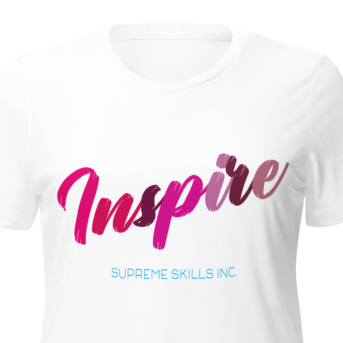 "Inspire" Women’s relaxed tri-blend t-shirt