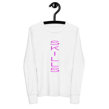 Youth "SKILLS 1" long sleeve tee